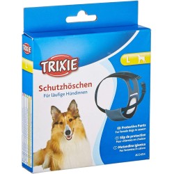 23494 Braguitas Protectoras perros, L, 50-59 cm, Negro Trixie