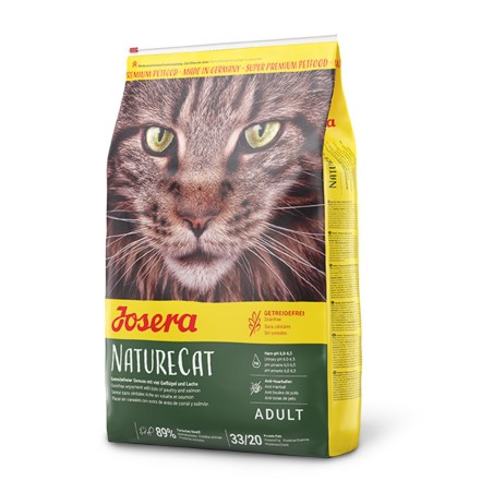 Josera NatureCat: Con Ave de Corral Y Salmón 10 Kilos