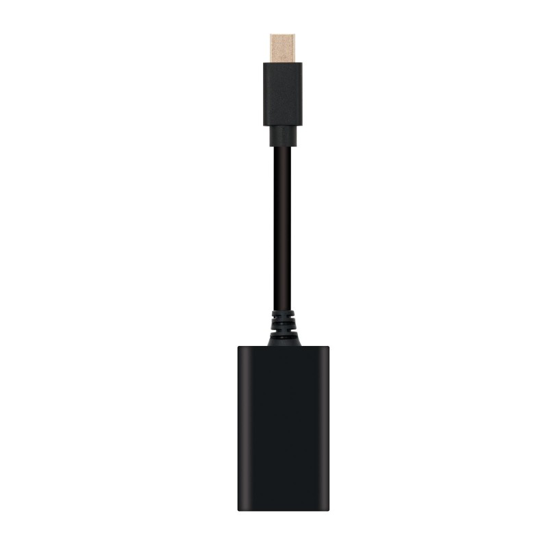 10.16.0102 Nanocable Conversor Mini DP a HDMI - mDP/M-HDMI A/H - 15cm - Color Negro