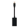 10.16.0102 Nanocable Conversor Mini DP a HDMI - mDP/M-HDMI A/H - 15cm - Color Negro