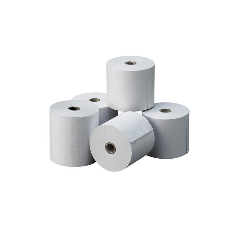 80x55x12mm Rollo de Papel Termico - Libre de BPA