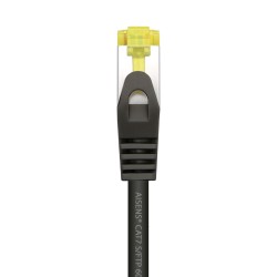 A146-0486 Aisens Cable de Red Latiguillo RJ45 LSZH Cat.7 600 MHz S/FTP PIMF AWG26 - 1.0M - Color Negro