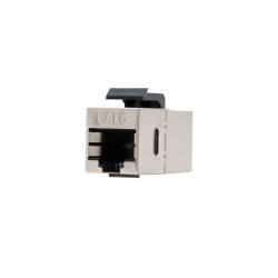 10.21.0503 Nanocable Empalme para Conector RJ45 STP Cat.6 Hembra/Hembra