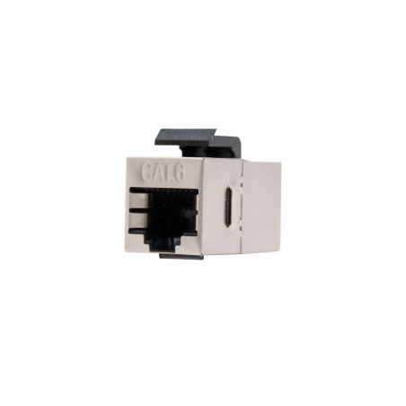 10.21.0503 Nanocable Empalme para Conector RJ45 STP Cat.6 Hembra/Hembra