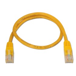 A135-0255 Aisens Cable de Red Latiguillo RJ45 Cat.6 UTP AWG24 - 2.0m - 10/100/1000 Mbit/s - Color Amarillo