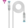 10.20.1701 Nanocable Cable de Red Latiguillo Cat.7 600Mhz LSZH SFTP PIMF AWG26 1m