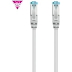10.20.1701 Nanocable Cable de Red Latiguillo Cat.7 600Mhz LSZH SFTP PIMF AWG26 1m