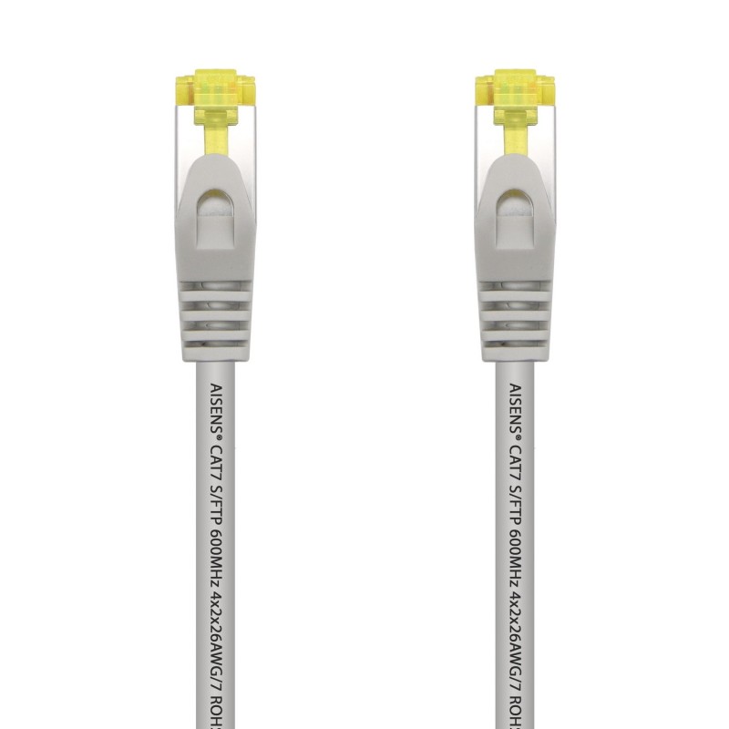 A146-0335 Aisens Cable de Red Latiguillo RJ45 LSZH Cat.7 600 Mhz S/FTP PIMF AWG26 - 2.0M - Color Gris