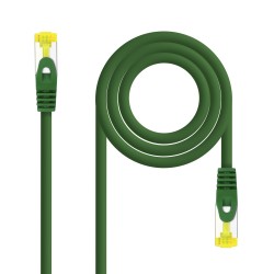 10.20.1902-GR Nanocable Cable de Red Latiguillo RJ45 LSZH Cat.6a SFTP AWG26 2m - Color Verde