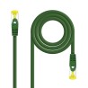 10.20.1902-GR Nanocable Cable de Red Latiguillo RJ45 LSZH Cat.6a SFTP AWG26 2m - Color Verde