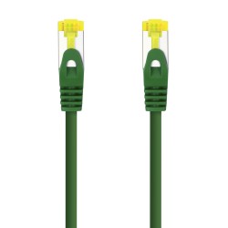 10.20.1902-GR Nanocable Cable de Red Latiguillo RJ45 LSZH Cat.6a SFTP AWG26 2m - Color Verde