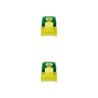 10.20.1902-GR Nanocable Cable de Red Latiguillo RJ45 LSZH Cat.6a SFTP AWG26 2m - Color Verde