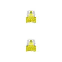 10.20.1902-W Nanocable Cable de Red Latiguillo RJ45 LSZH Cat.6a SFTP AWG26 2m - Color Blanco
