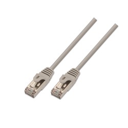 A136-0276 Aisens Cable de Red Latiguillo RJ45 Cat.6 FTP AWG24 - 3.0m - 10/100/1000 Mbit/s - Color Gris