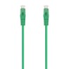 A145-0583 Aisens Cable de Red Latiguillo RJ45 LSZH CAT.6A 500 MHZ UTP AWG24 - 3.0M - Color Verde