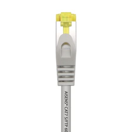 A146-0336 Aisens Cable de Red Latiguillo RJ45 LSZH Cat.7 600 Mhz S/FTP PIMF AWG26 - 3.0M - Color Gris