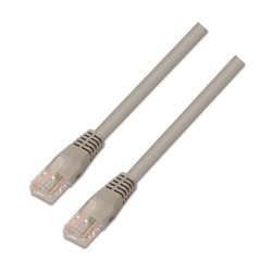 A135-0269 Aisens Cable de Red Latiguillo RJ45 LSZH Cat.6 UTP AWG24 - 5.0m - Libre de Halogenos - 10/100/1000 Mbit/s - Color Gris