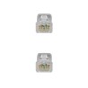 10.20.1801 Nanocable Cable de Red Latiguillo RJ45 LSZH Cat.6a UTP AWG24 1m - Color Gris