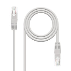 10.20.0401-L150 Nanocable Cable de Red Latiguillo RJ45 Cat.6 UTP AWG24 - 1.5m - Color Gris