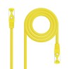10.20.1901-Y Nanocable Cable de Red Latiguillo RJ45 LSZH Cat.6a SFTP AWG26 1m - Color Amarillo