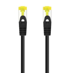 10.20.1901-BK Nanocable Cable de Red Latiguillo RJ45 LSZH Cat.6a SFTP AWG26 1m - Color Negro