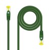 10.20.1901-GR Nanocable Cable de Red Latiguillo RJ45 LSZH Cat.6a SFTP AWG26 1m - Color Verde