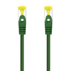 10.20.1901-GR Nanocable Cable de Red Latiguillo RJ45 LSZH Cat.6a SFTP AWG26 1m - Color Verde