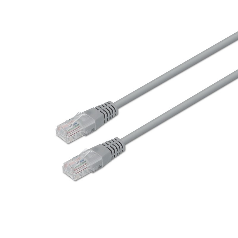 A135-0234 Aisens Cable de Red Latiguillo RJ45 Cat.6 UTP AWG24 - 10m - 10/100/1000 Mbit/s - Color Gris A135-0234 Aisens Cable de Red Latiguillo RJ45 Cat.6 UTP AWG24 - 10m - 10/100/1000 Mbit/s - Color Gris