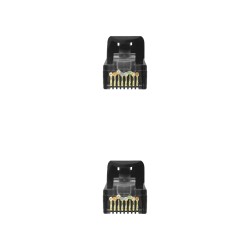 10.20.1803-BK Nanocable Cable de Red Latiguillo RJ45 LSZH Cat.6a UTP AWG24 3m - Color Negro