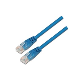 A135-0243 Aisens Cable de Red Latiguillo RJ45 Cat.6 UTP AWG24 - 2.0m - 10/100/1000 Mbit/s - Color Azul