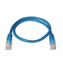 A135-0243 Aisens Cable de Red Latiguillo RJ45 Cat.6 UTP AWG24 - 2.0m - 10/100/1000 Mbit/s - Color Azul
