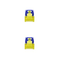 10.20.1903-BL Nanocable Cable de Red Latiguillo RJ45 LSZH Cat.6a SFTP AWG26 3m - Color Azul