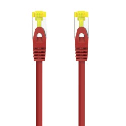 10.20.1901-R Nanocable Cable de Red Latiguillo RJ45 LSZH Cat.6a SFTP AWG26 1m - Color Rojo