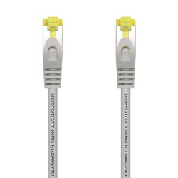 A146-0334 Aisens Cable de Red Latiguillo RJ45 LSZH Cat.7 600 Mhz S/FTP PIMF AWG26 - 1.0M - Color Gris