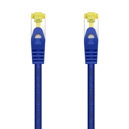 A146-0479 Aisens Cable de Red Latiguillo RJ45 LSZH Cat.7 600 MHz S/FTP PIMF AWG26 - 2.0M - Color Azul