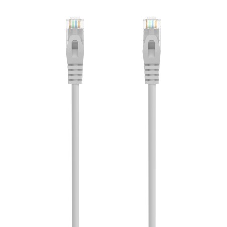 A145-0555 Aisens Cable de Red Latiguillo RJ45 LSZH CAT.6A 500 MHZ UTP AWG24 - 20M - Color Gris