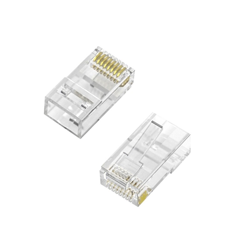 A139-0657 Aisens Pack de 100 Conectores RJ45 8 Hilos CAT.6 AWG24