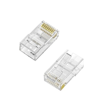 A139-0657 Aisens Pack de 100 Conectores RJ45 8 Hilos CAT.6 AWG24