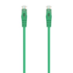 A145-0580 Aisens Cable de Red Latiguillo RJ45 LSZH CAT.6A 500 MHZ UTP AWG24 - 1.0M - Color Verde