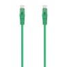 A145-0580 Aisens Cable de Red Latiguillo RJ45 LSZH CAT.6A 500 MHZ UTP AWG24 - 1.0M - Color Verde