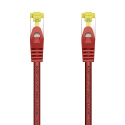 A146-0468 Aisens Cable de Red Latiguillo RJ45 LSZH Cat.7 600 MHz S/FTP PIMF AWG26 - 25cm - Color Rojo