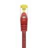 A146-0468 Aisens Cable de Red Latiguillo RJ45 LSZH Cat.7 600 MHz S/FTP PIMF AWG26 - 25cm - Color Rojo