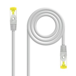 10.20.1905 Nanocable Cable de Red Latiguillo RJ45 LSZH Cat.6a SFTP AWG26 5m - Color Gris