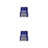 10.20.1802-BL Nanocable Cable de Red Latiguillo RJ45 LSZH Cat.6a UTP AWG24 2m - Color Azul