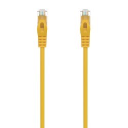 A145-0564 Aisens Cable de Red Latiguillo RJ45 LSZH CAT.6A 500 MHZ UTP AWG24 - 30CM - Color Amarillo