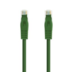 10.20.1800-GR Nanocable Cable de Red Latiguillo RJ45 LSZH Cat.6a UTP AWG24 0.50m - Color Verde