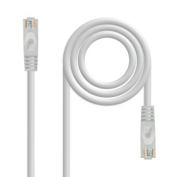 10.20.1803 Nanocable Cable de Red Latiguillo RJ45 LSZH Cat.6a UTP AWG24 3m - Color Gris
