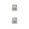 10.20.1803 Nanocable Cable de Red Latiguillo RJ45 LSZH Cat.6a UTP AWG24 3m - Color Gris