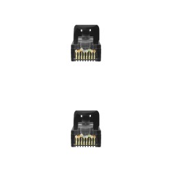 10.20.1800-BK Nanocable Cable de Red Latiguillo RJ45 LSZH Cat.6a UTP AWG24 0.50m - Color Negro