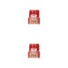 10.20.1802-R Nanocable Cable de Red Latiguillo RJ45 LSZH Cat.6a UTP AWG24 2m - Color Rojo